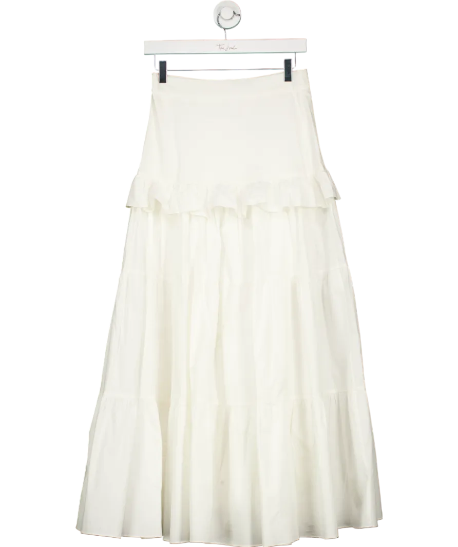 Mergim White Skirt UK 8