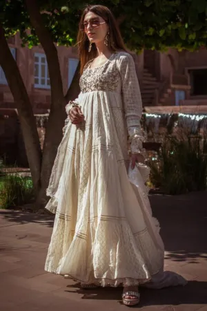 Mia Sethna Malhotra in our hand embroidered anarkali