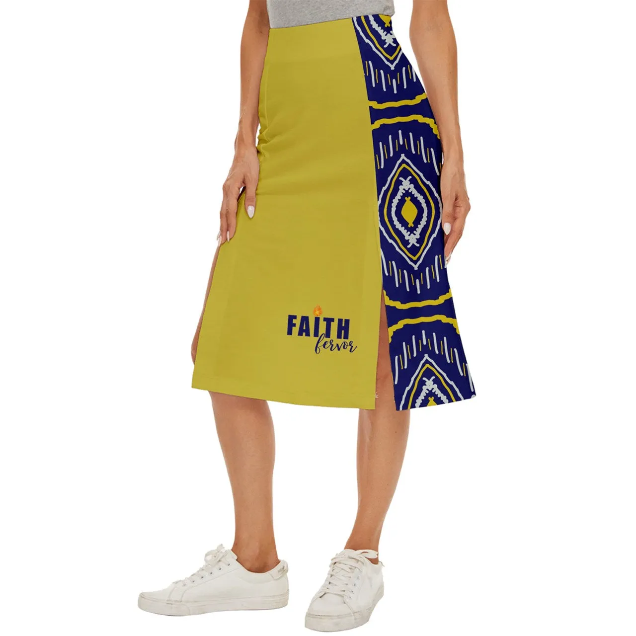 Midi Panel Skirt