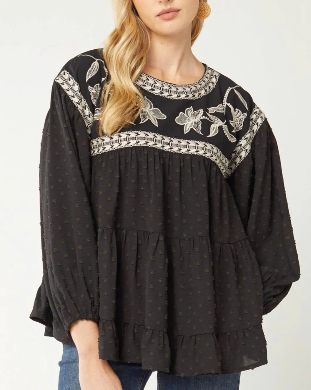 Mila Embroidered