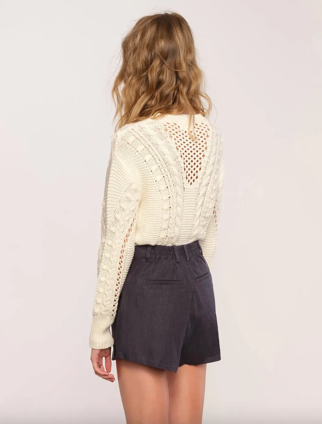 Mimi Shorts-Navy-Final Sale