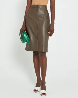 Mimi Vegan Leather Pencil Skirt
