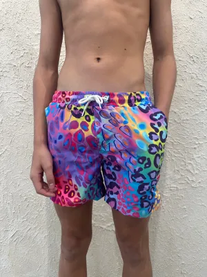 Mini Hank Board Shorts - Kaleidoscope