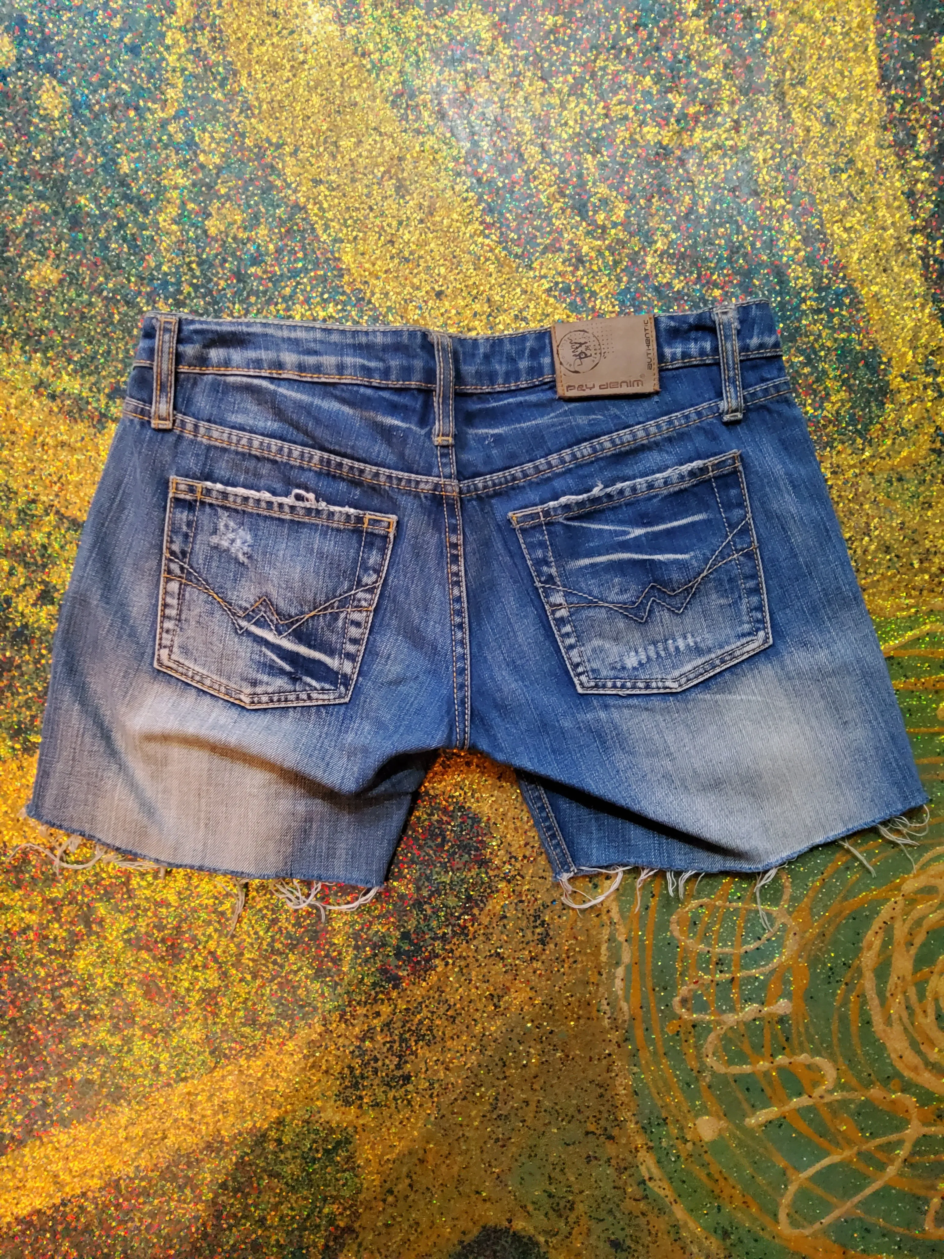 Mini jeans shorts