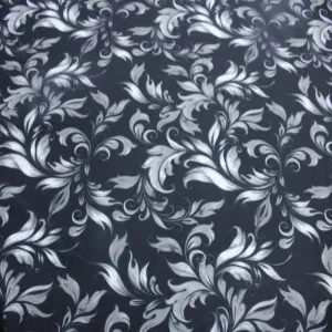 Mini Matt DES.15 COL.6 Black 150cm