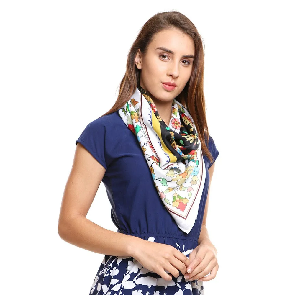 Modarta By Kamakshi Floral Printed Square Scarf