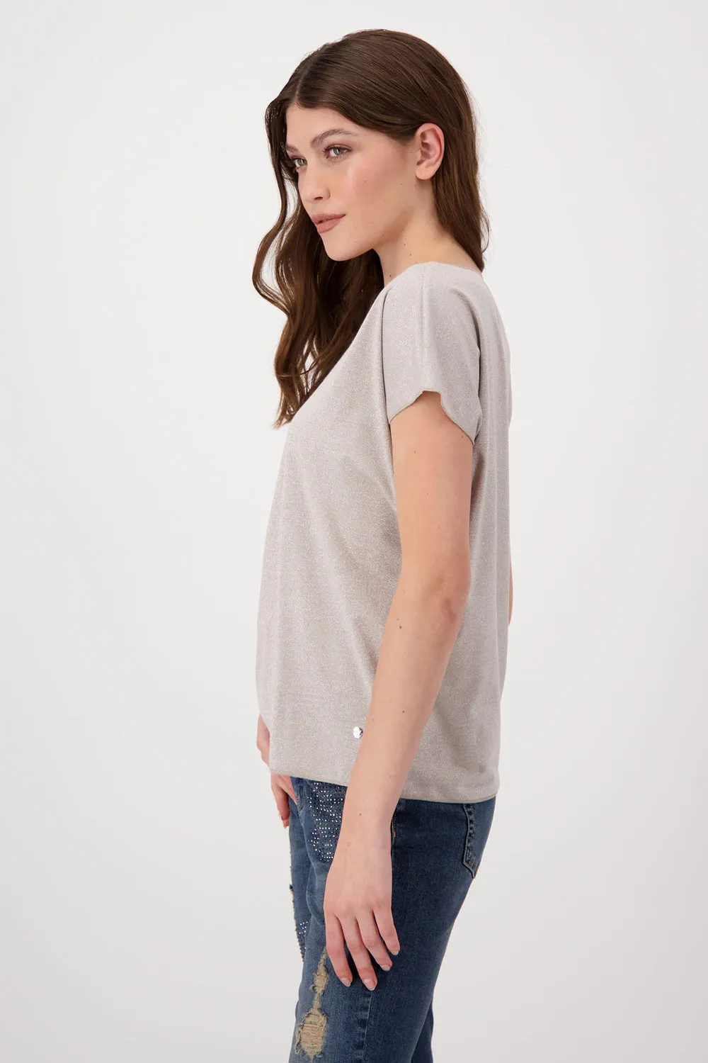 Monari Lurex T Shirt M806932