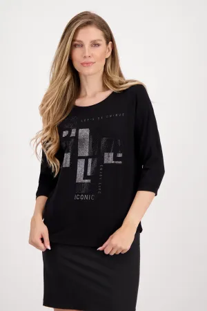 Monari T Shirt with Embellishment M807172