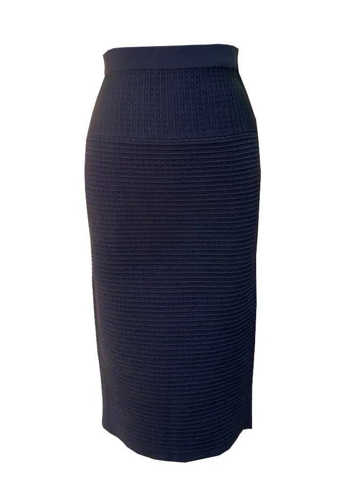 Morgan Pencil Skirt In Black