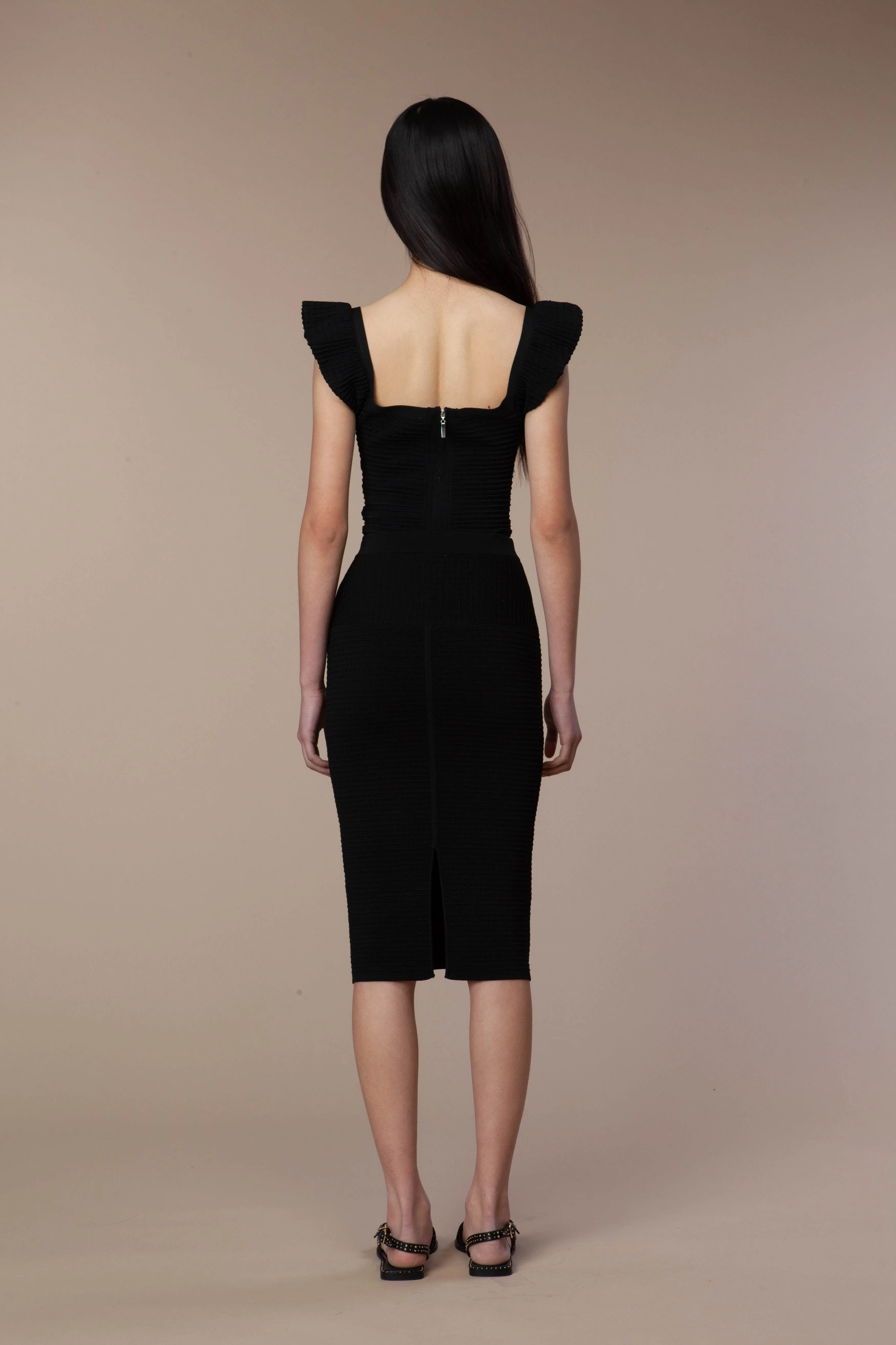 Morgan Pencil Skirt In Black