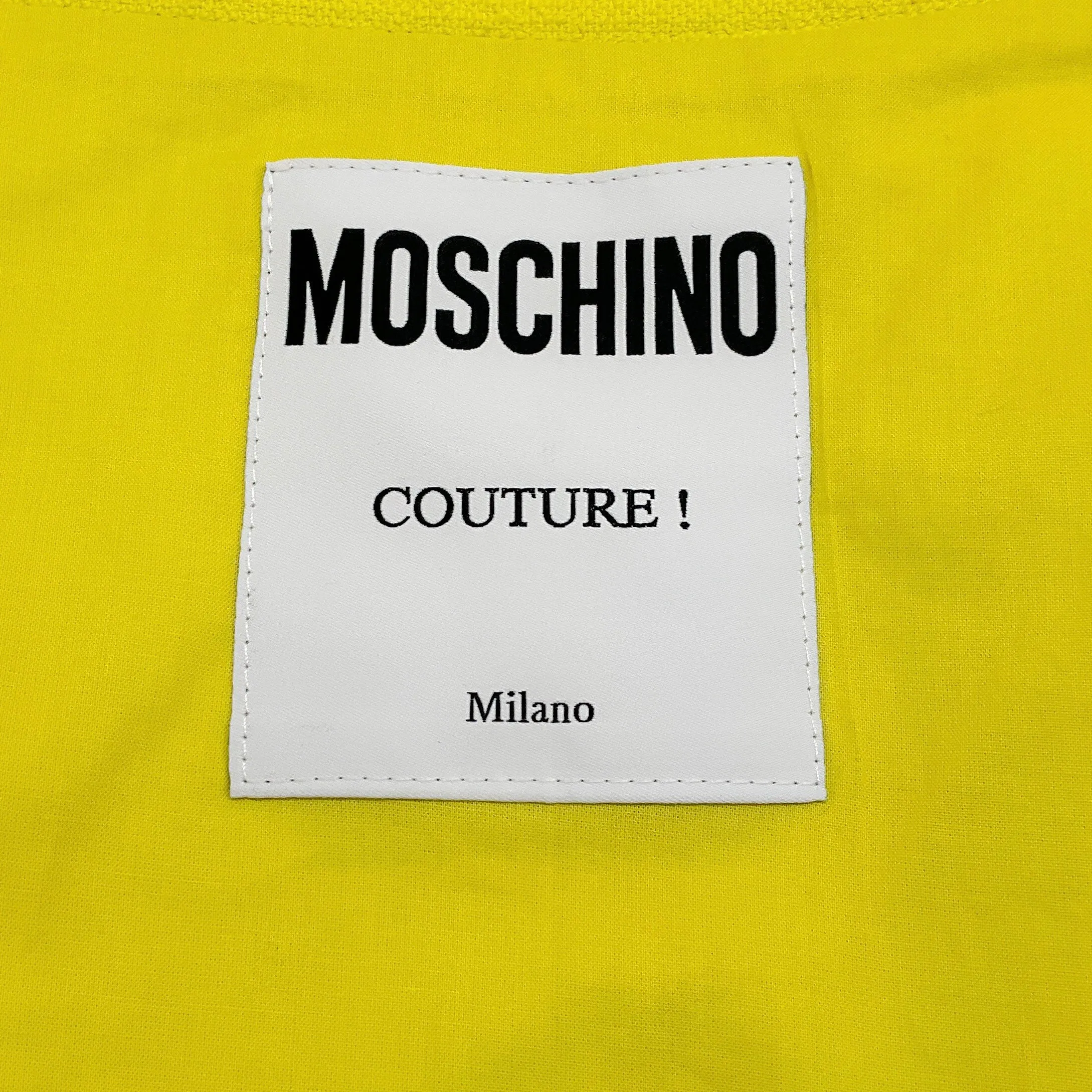 Moschino Couture Lime / Lavender Animals Skirt