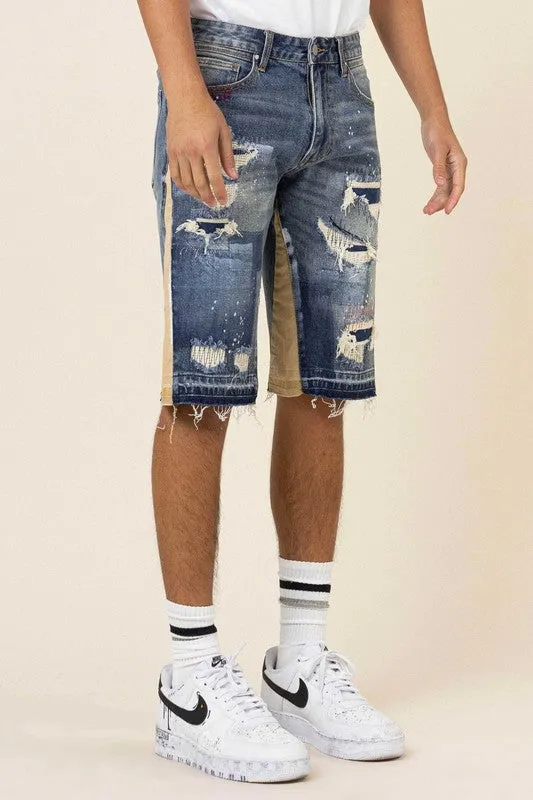 MULTI CAMO SHORTS