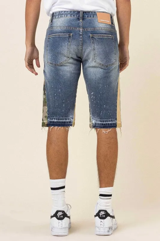 MULTI CAMO SHORTS