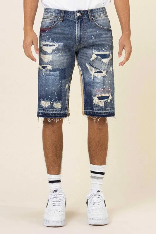 MULTI CAMO SHORTS