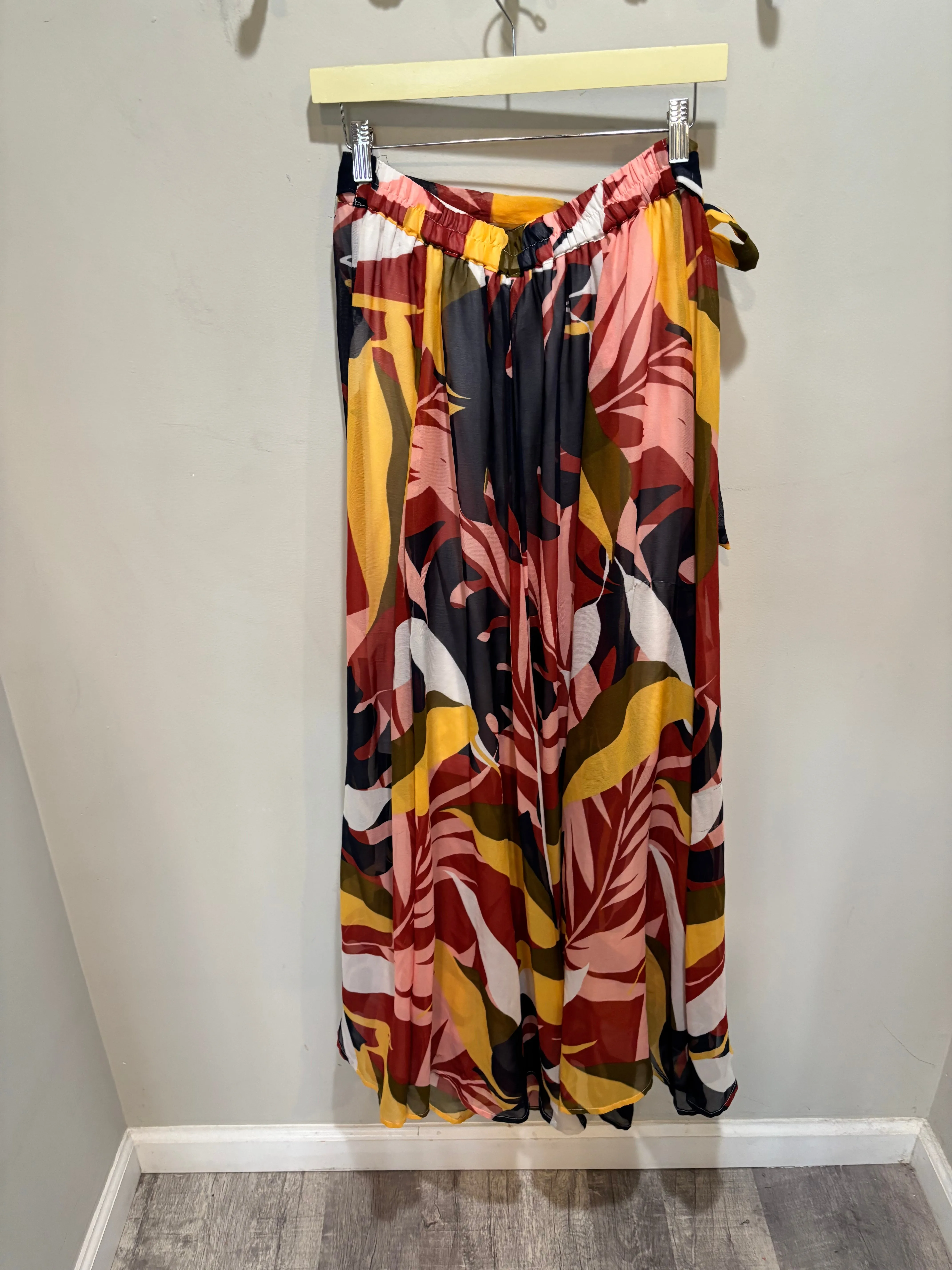Multicolor Maxi Skirt