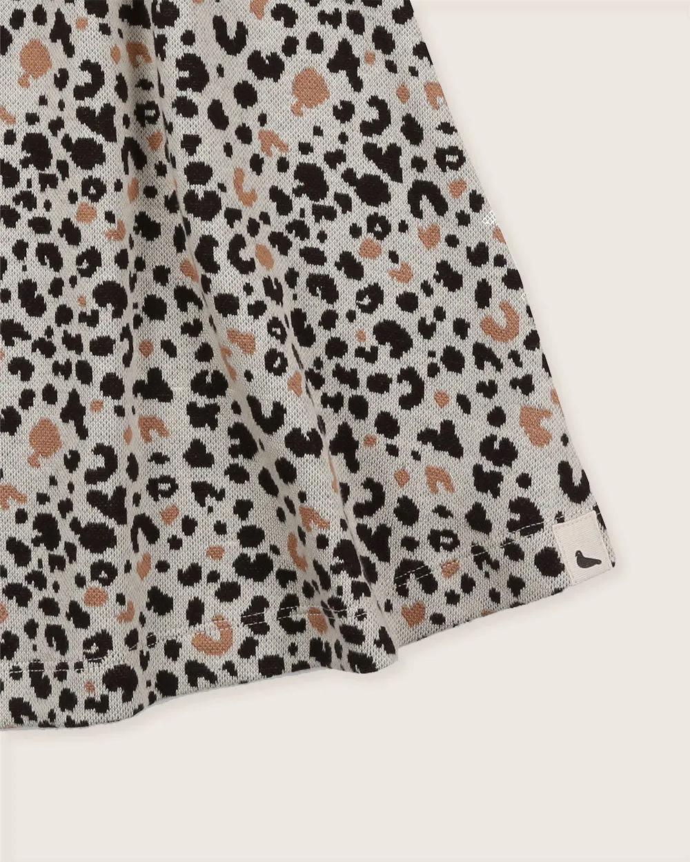 Multicolour Leopard Animal Print Skirt