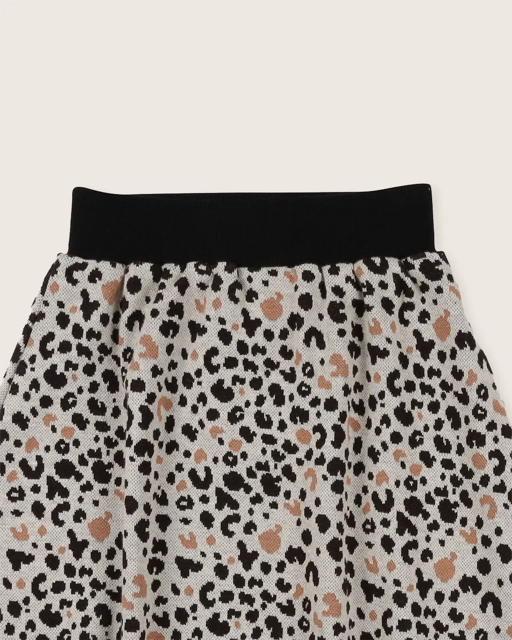 Multicolour Leopard Animal Print Skirt