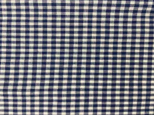 Navy Blue Gingham 1-8