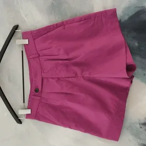 New BR Linen Blend Shorts Size 6