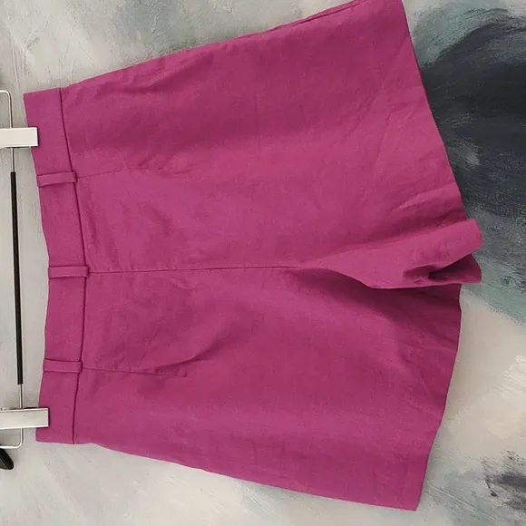 New BR Linen Blend Shorts Size 6