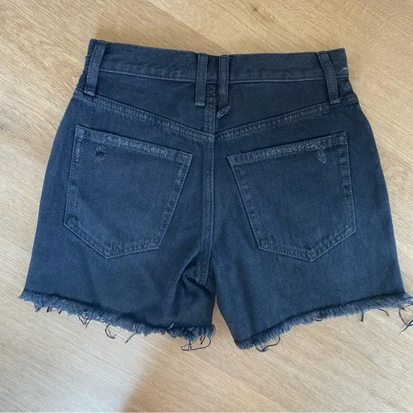 NEW Free People We the Free Black Denim Shorts