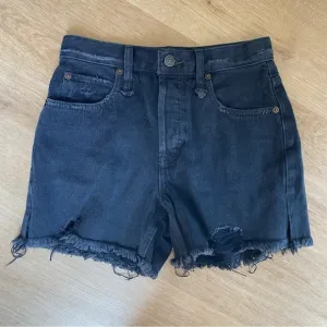 NEW Free People We the Free Black Denim Shorts