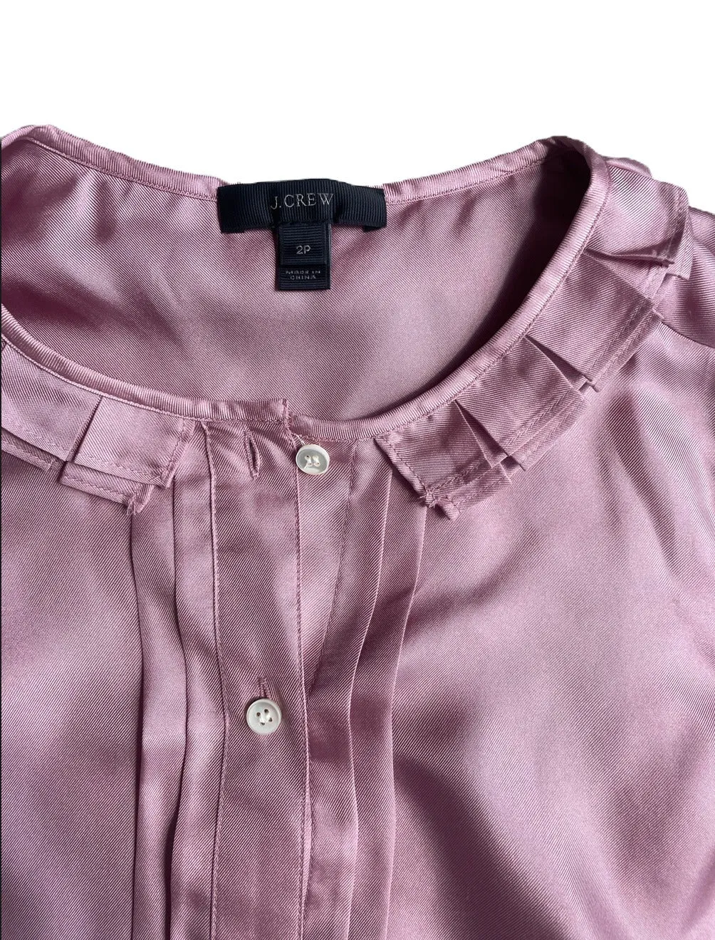 New With Tags J.Crew Silk Blouse XXS