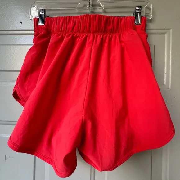 Nike Dri Fit Women’s running Orange shorts Size Medium