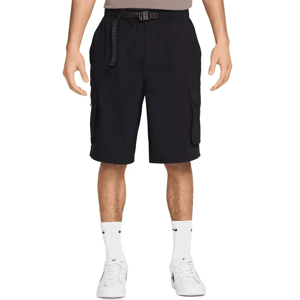 NIKE SB DRI-FIT KEARNY CARGO SHORT - BLACK/WHITE
