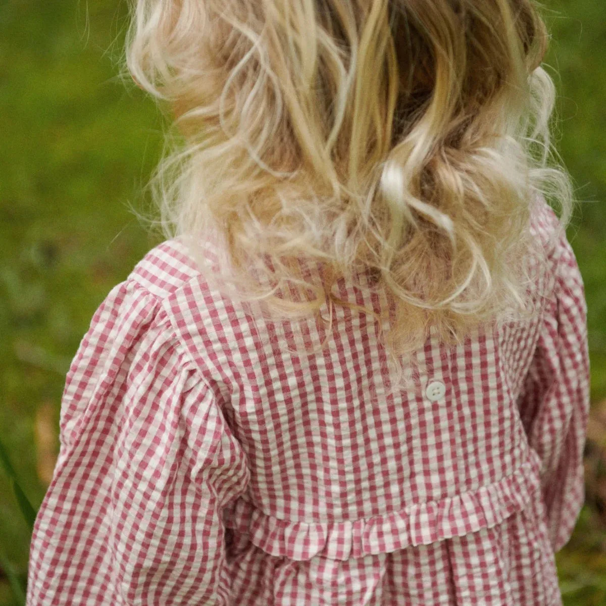 Nora Dress  || Jam Check | Nature Baby