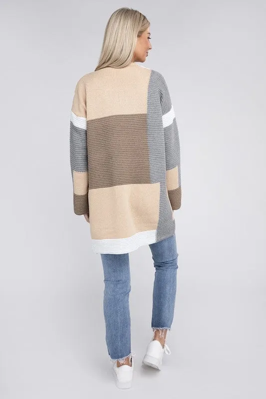 Nuvi Apparel Multicolour Textured Cardigan