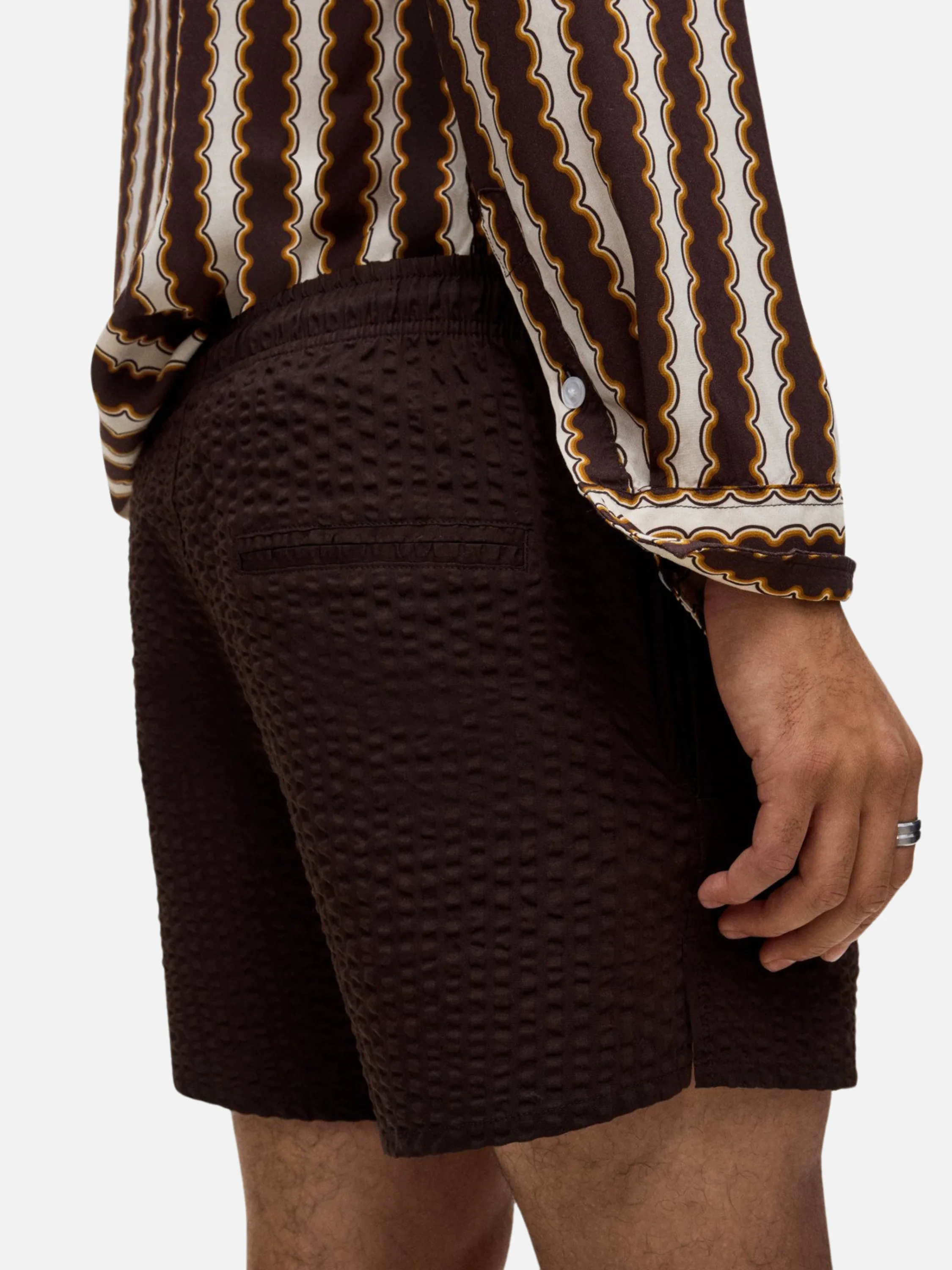 OAS Espresso Calo Swim Shorts