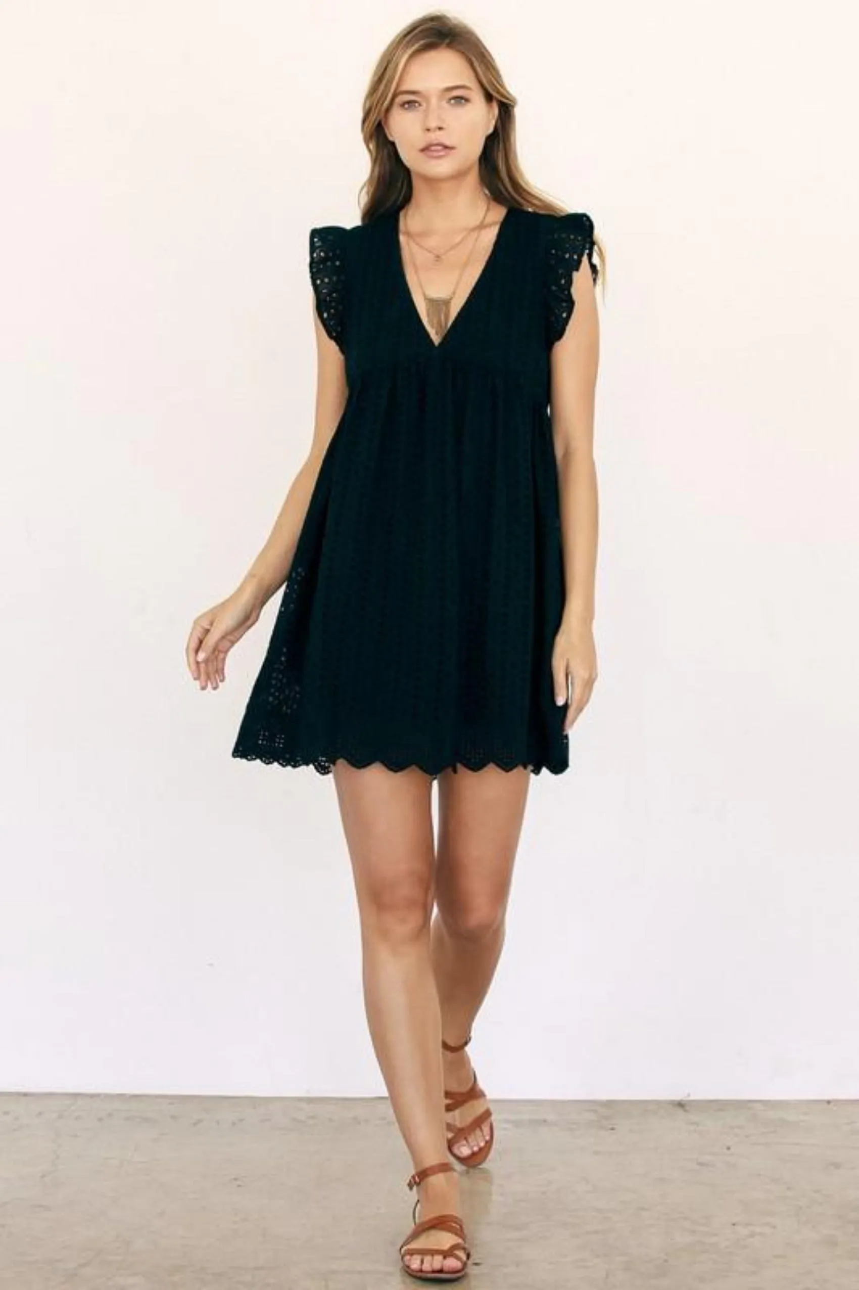 One Love Black Romper Dress - FINAL SALE