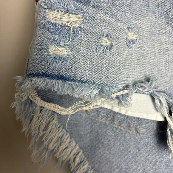 One Teaspoon Rollers low waist denim cut off shorts in Hendrixe size 29 NEW