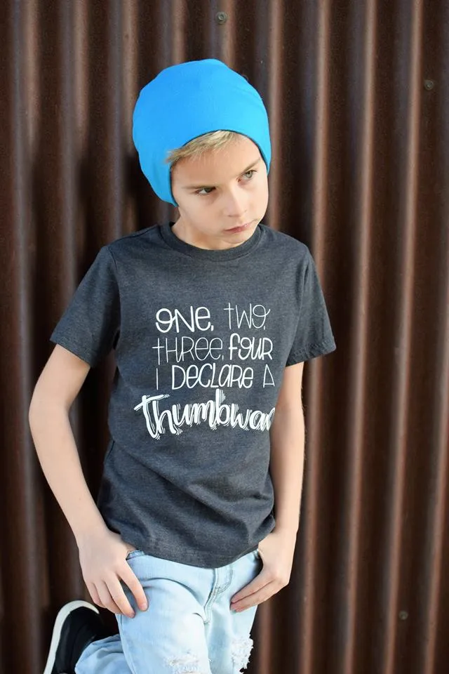 One Two Three Four I Declare A Thumbwar Kid's Tee