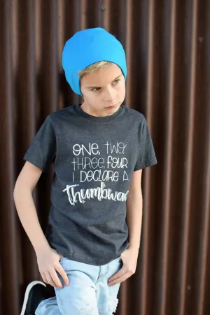 One Two Three Four I Declare A Thumbwar Kid's Tee