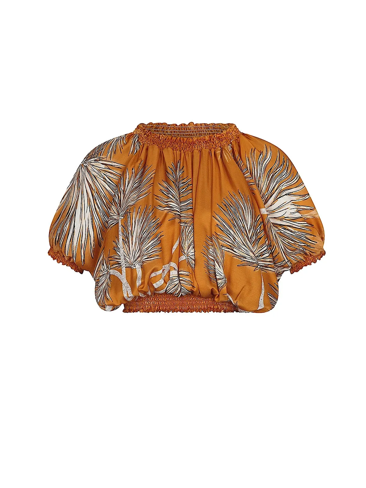 Orange 410 Crop Top