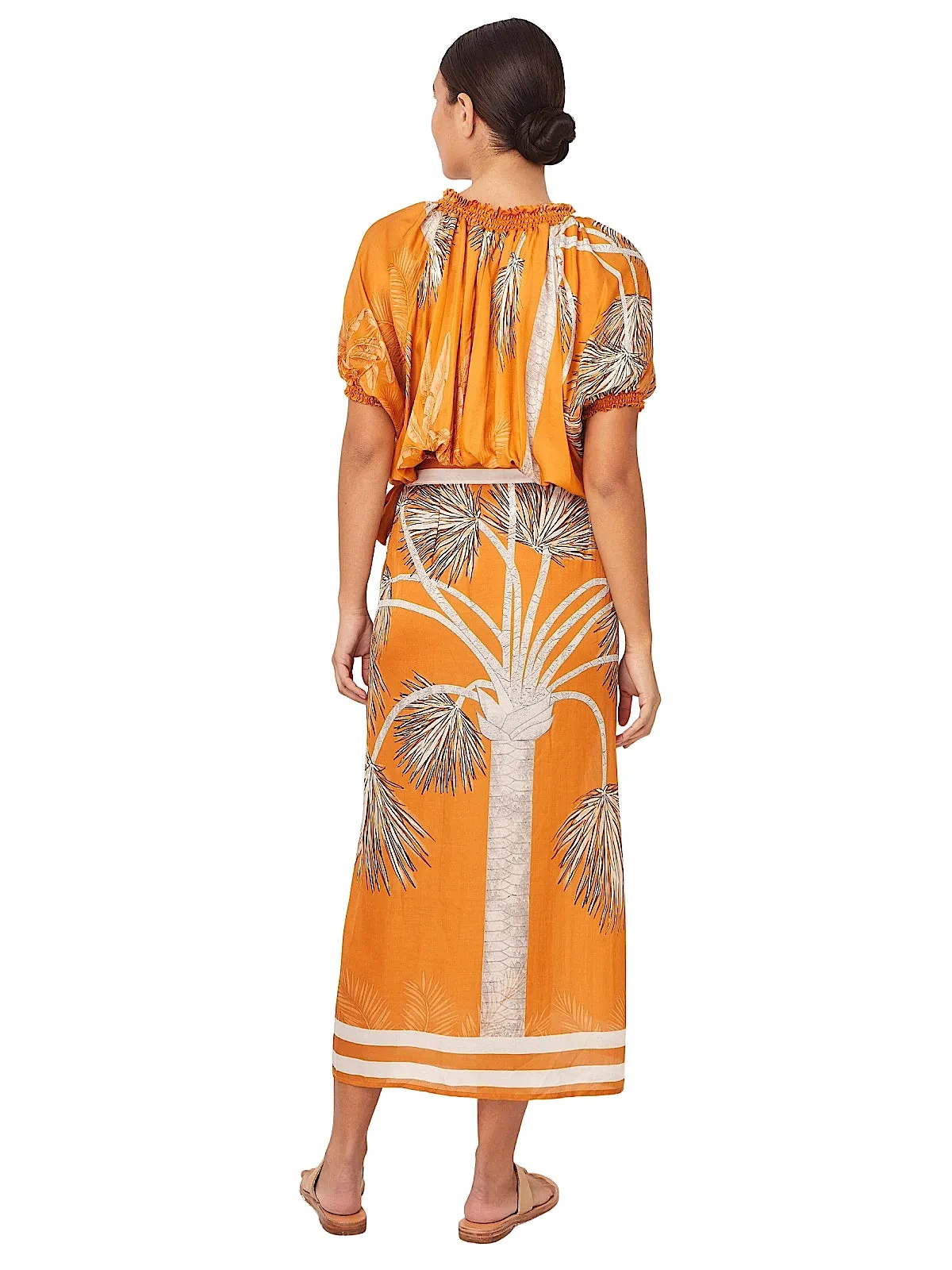 Orange 410 Crop Top