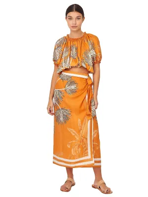 Orange 410 Crop Top