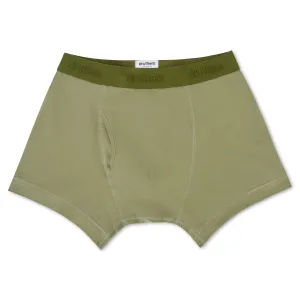 Organic Cotton Boxer Briefs - Dusty Olive