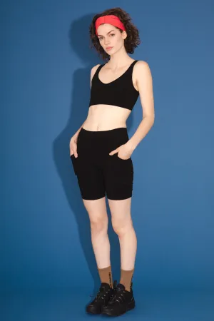 Organic Short in Black