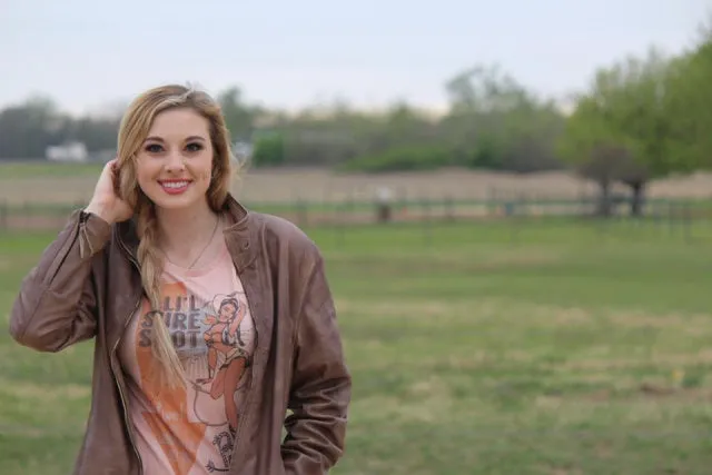 Original Cowgirl Clothing T-Shirts: Tank Rockin' B Clothing Li'l Sure Shot