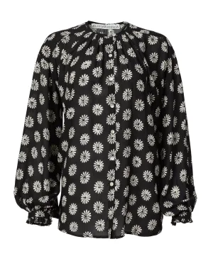 Painter Black Daisy Blouse