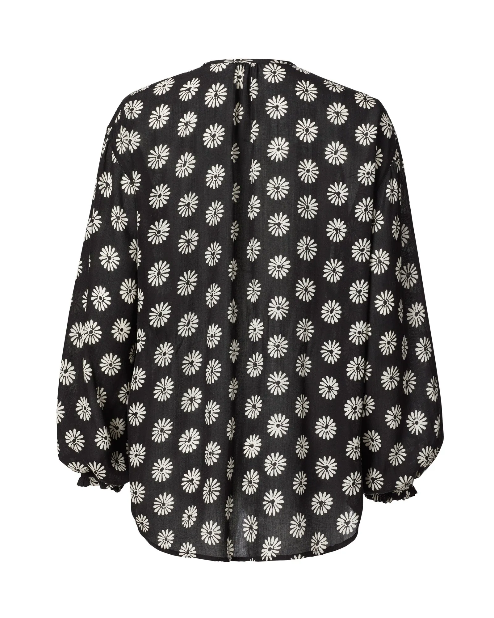 Painter Black Daisy Blouse