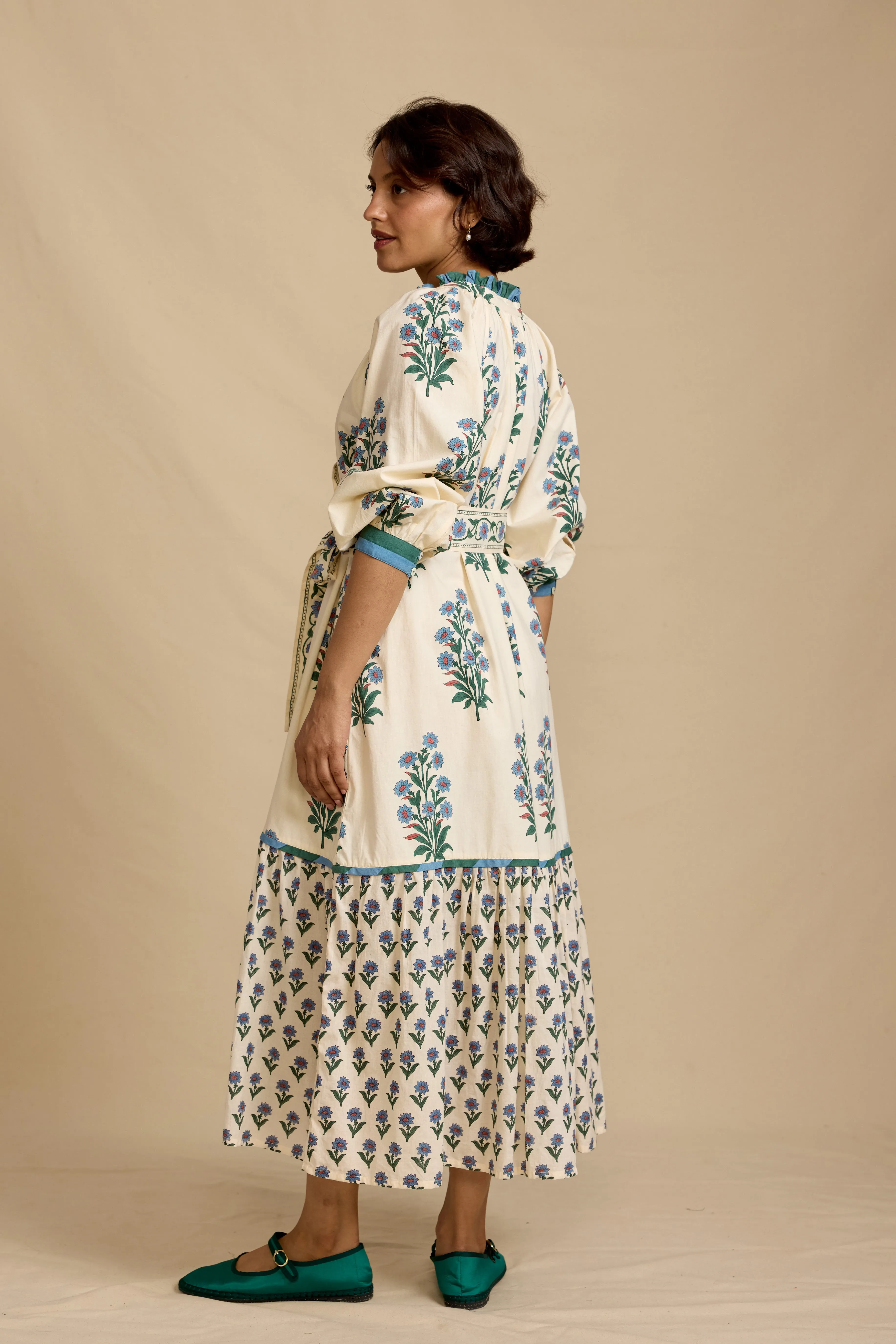 Palermo Dress in Kashmir Flower