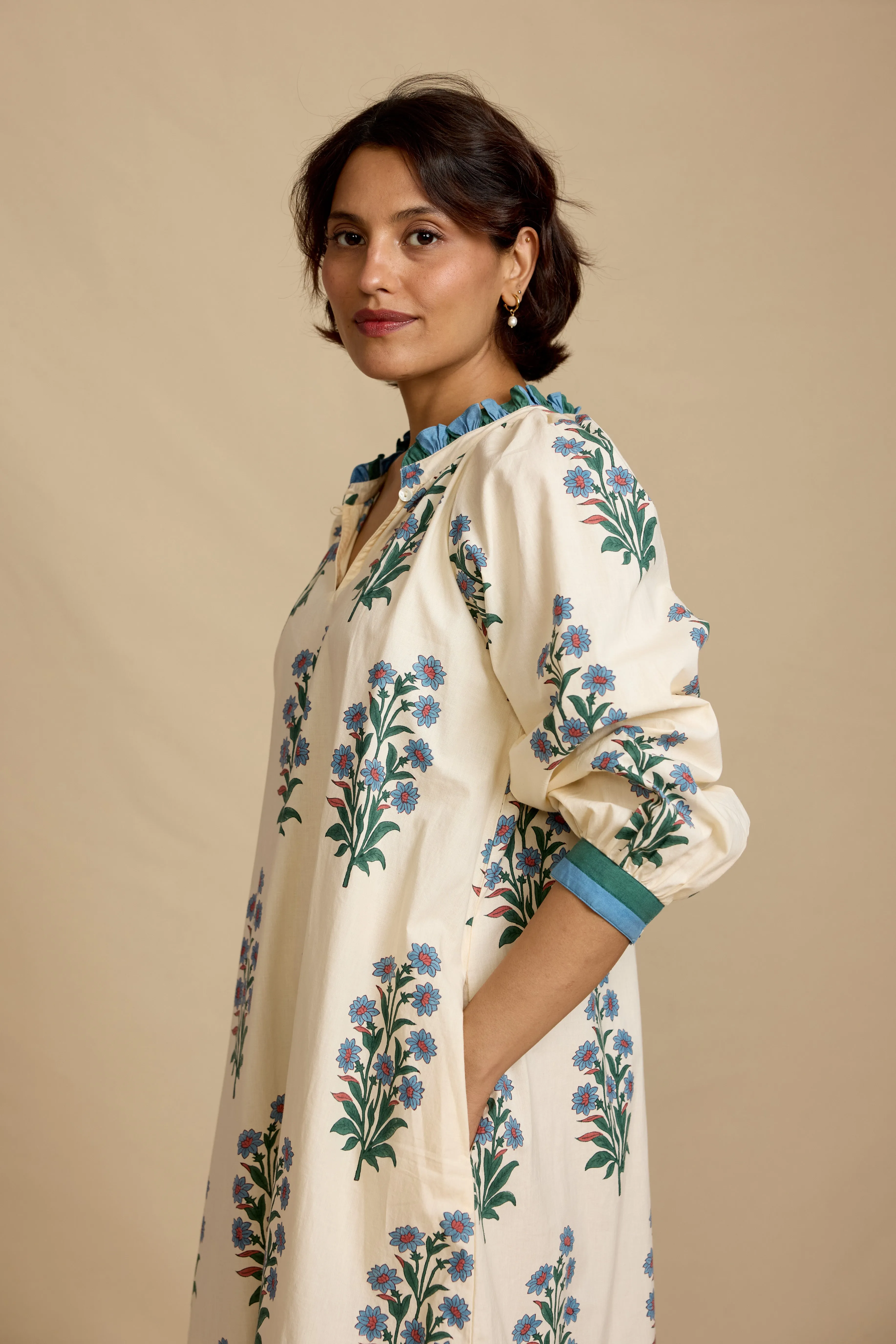 Palermo Dress in Kashmir Flower