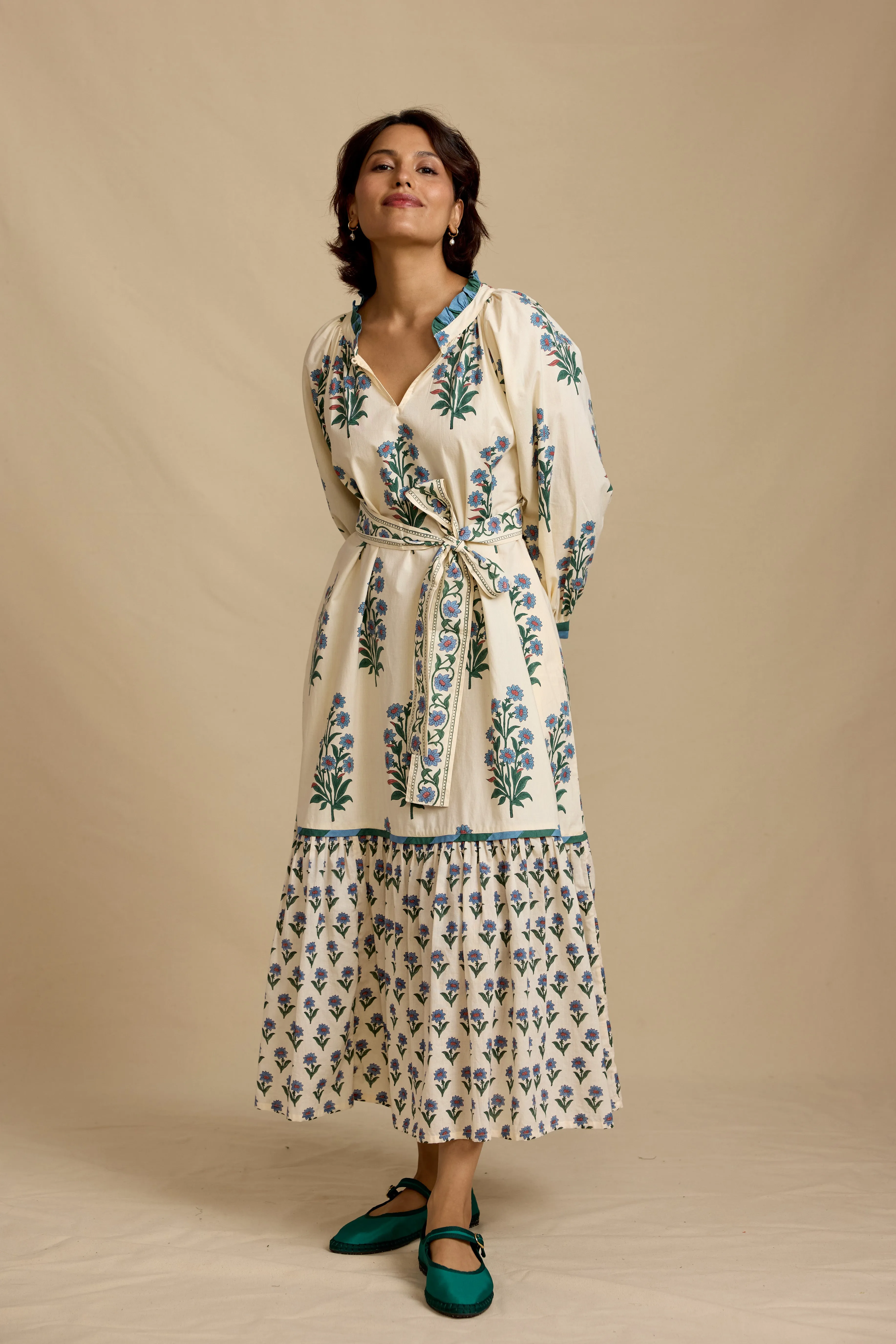 Palermo Dress in Kashmir Flower