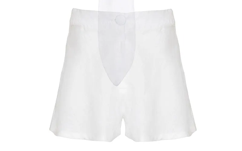 Pau Linen Blouse-Ellen Linen Short ::RET
