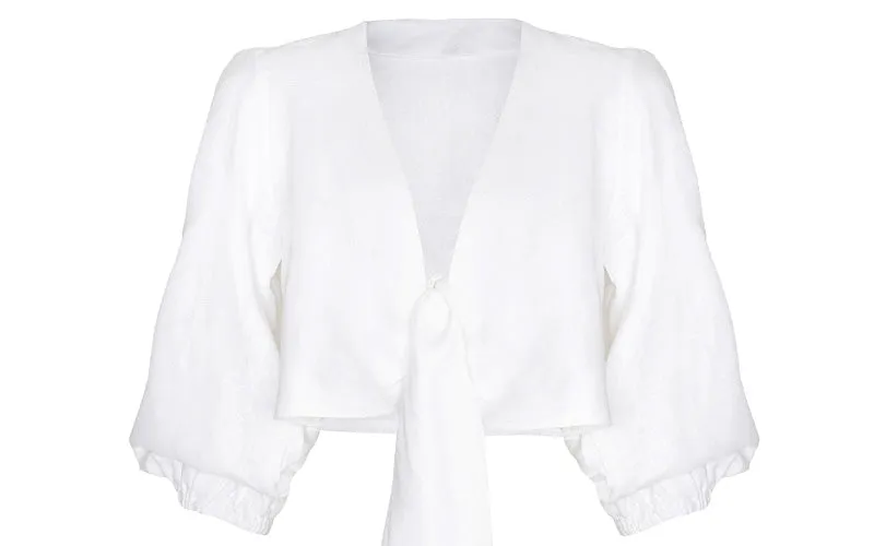 Pau Linen Blouse-Ellen Linen Short ::RET