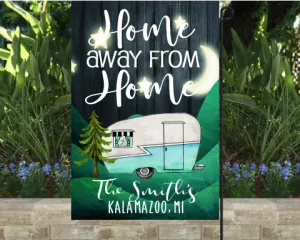 Personalized Camping Gifts | Camping Flags | Garden Flags | Camping Decor